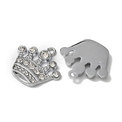 Zinc Alloy with Crystal Rhinestone Pendants&nbsp;FIND-WH0126-137B-P