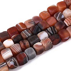 Natural Agate Beads Strands&nbsp;G-N357-11A-01