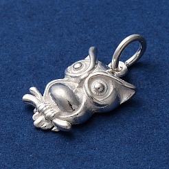 925 Sterling Silver Owl Charms&nbsp;LS-STER-G045-14S