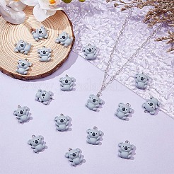 30Pcs Resin Pendants&nbsp;RESI-WR0001-16