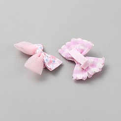 10Pcs 5 Styles Polyester Alligator Hair Clips&nbsp;PHAR-WH0007-42