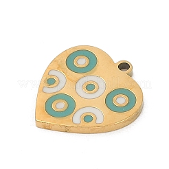 304 Stainless Steel Enamel Charms&nbsp;STAS-I325-043G