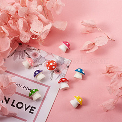 80Pcs 8 colors Resin Home Decorations&nbsp;RESI-KS0001-07