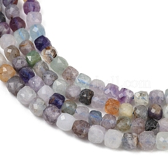 Natural Fluorite Beads Strands&nbsp;G-L628-D06-01