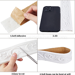 Self-Adhesive XPE Grain Contact Paper&nbsp;DIY-CP0011-17E