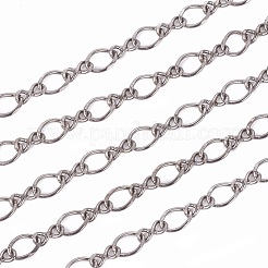 Brass Twisted Figure 8 Chains&nbsp;X-CH046-BP