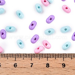 Opaque Acrylic Beads&nbsp;X1-MACR-T048-02M-13