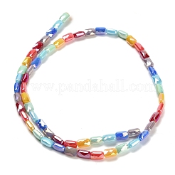 Electroplate Glass Beads Strands&nbsp;EGLA-P068-01A-06