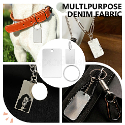 DIY Stainless Steel Keychain Making Kits&nbsp;DIY-OC0014-11C