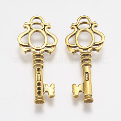 Tibetan Style Pendant Pave Cabochon Settings&nbsp;X-TIBEB-23250-AG-RS