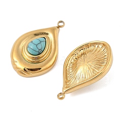 Synthetic Turquoise Pendants&nbsp;STAS-P380-25G-01