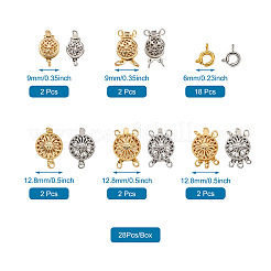 Brass Clasp Sets&nbsp;FIND-TA0001-64
