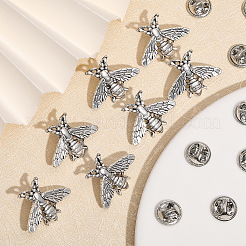 12Pcs Alloy Bees Lapel Pin&nbsp;JEWB-CA0001-36AS