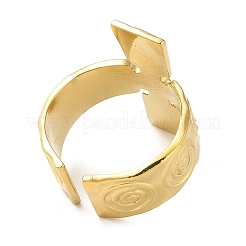304Stainless Steel Shell Rings&nbsp;RJEW-R144-03G