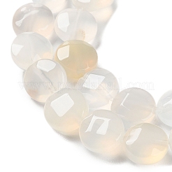 Natural White Agate Beads Strands&nbsp;G-K357-B16-01
