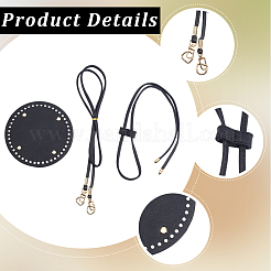 1 Bag DIY Round-shaped Bucket Bag Making Kits&nbsp;PURS-CL0001-09B
