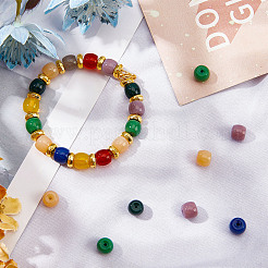 Opaque Solid Color Glass Beads Strands&nbsp;GLAA-FH0001-24