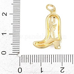 Brass Enamel Pendants&nbsp;KK-H273-29B-G03