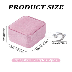 1Pc Alloy Rhinestone Cuff Rings for Women&nbsp;RJEW-LP0008-14
