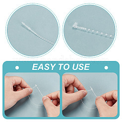 Plastic Hang Tag Fasteners&nbsp;FIND-WH0160-72A