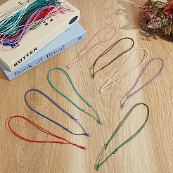 80Pcs 8 Styles Adjustable Polyester & Waxed Cord Necklace Making&nbsp;AJEW-GO0004-95
