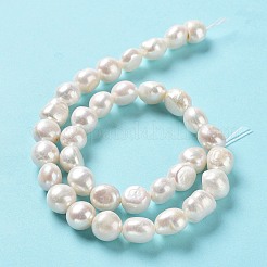Natural Cultured Freshwater Pearl Beads Strands&nbsp;PEAR-Z002-04
