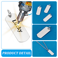 20Pcs 304 Stainless Steel Pendants&nbsp;STAS-UN0061-92