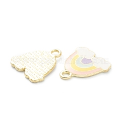 Alloy Enamel Pendants&nbsp;X-ENAM-I051-17LG-01