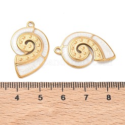 304 Stainless Steel Enamel Pendants&nbsp;STAS-Q119-10A-G