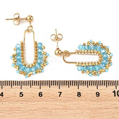 304 Stainless Steel Stud Earrings&nbsp;EJEW-MZ00756-01