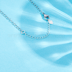 3Pcs 3 Styles Sterling Silver Curb Chain Extender&nbsp;FIND-ME0002-35