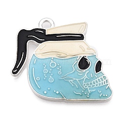 Luminous Alloy Enamel Pendants&nbsp;ENAM-T021-10P