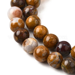 Natural African Opal Beads Strands&nbsp;G-S390-06-6mm