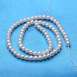Natural Cultured Freshwater Pearl Beads Strands&nbsp;PEAR-E009-5-5.5mm-A-01