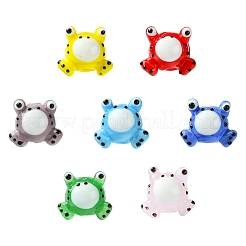 7Pcs 7 Colors Handmade Lampwork Beads&nbsp;LAMP-CJ0002-15