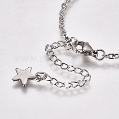 Tarnish Resistant 304 Stainless Steel Bracelet Making&nbsp;X-STAS-L248-006P-B