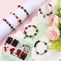 DIY Cross Bracelet Making Kits&nbsp;DIY-SC0031-21