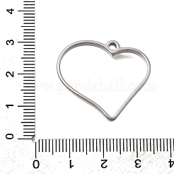 304 Stainless Steel Hollow Pendants&nbsp;STAS-D381-02A-P