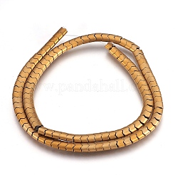 Electroplate Non-magnetic Synthetic Hematite Bead Strands&nbsp;G-I208-17F