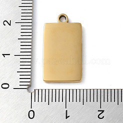 Ion Plating(IP) 304 Stainless Steel Pendants&nbsp;STAS-D025-06G-02