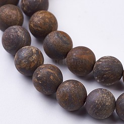 Natural Bronzite Bead Strands&nbsp;G-J376-32-8mm