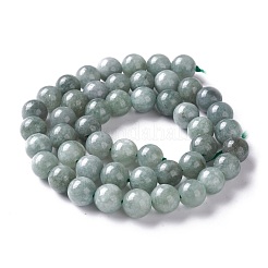 Natural White Jade Imitation Burmese Jade Beads Strands&nbsp;G-I299-F09-8mm