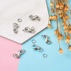 Brass Double Opening Lobster Claw Clasps&nbsp;FIND-TA0001-46P