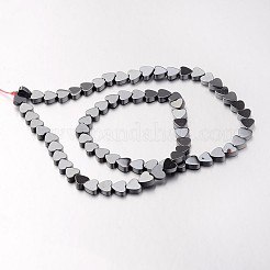 Non-magnetic Synthetic Hematite Bead Strands&nbsp;G-F300-23C-09