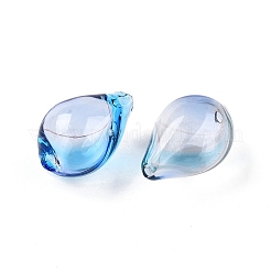 Transparent Handmade Blown Glass Globe Beads&nbsp;X-GLAA-T012-54A