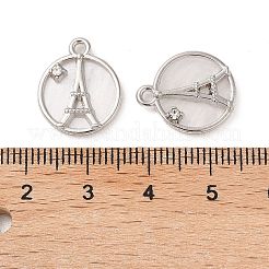 Alloy Acrylic Pendants&nbsp;FIND-R147-08P