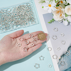 140Pcs 7 Styles Alloy Bead Frame&nbsp;FIND-WR0012-39