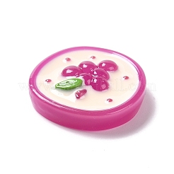 Autumn Theme Opaque Resin Cabochons&nbsp;CRES-M010-01