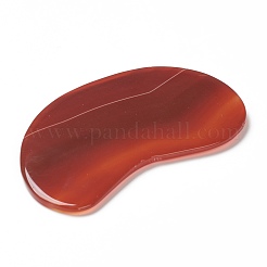 Dyed & Heated Natural Agate Gua Sha Boards&nbsp;AJEW-H112-02