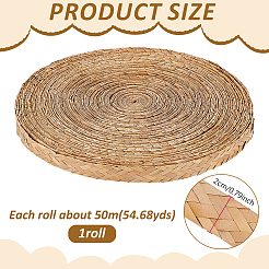 Handmade Woven Crafts Frond Ribbon&nbsp;DIY-NB0015-67B